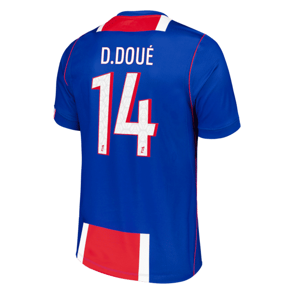 Nike Désiré Doué Paris Saint-Germain 2026/27 Home Stadium Replica Jersey Blue