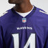 Custom Kyle Hamilton Baltimore Ravens Game Jersey Purple