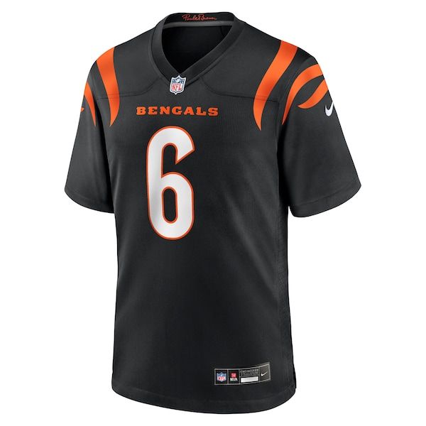 Custom Bryan Cook Cincinnati Bengals Game Jersey Black