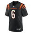 Custom Bryan Cook Cincinnati Bengals Game Jersey Black