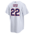 Custom Juan Soto New York Mets Home Replica Jersey White