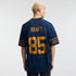 Custom Tucker Kraft Green Bay Packers Alternate Game Jersey Navy