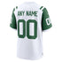Custom New York Jets Classic Alternate Custom Replica Jersey White