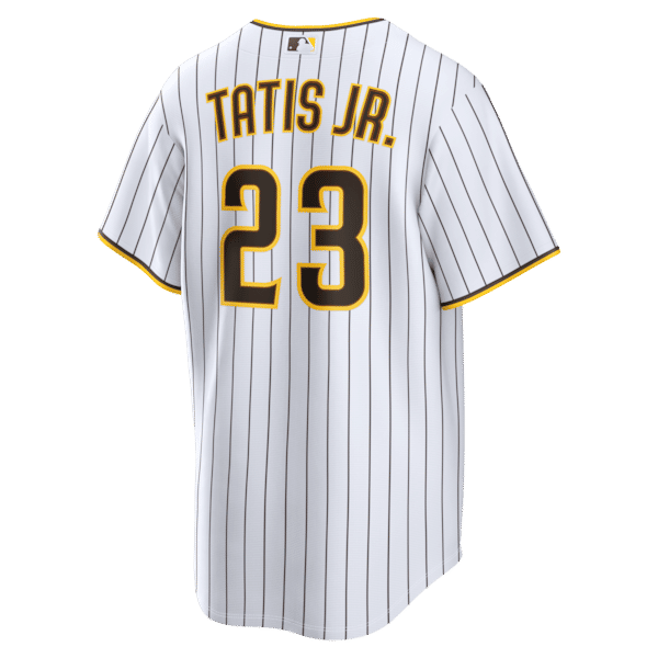 Custom Fernando Tatis Jr. San Diego Padres Home Replica Jersey White