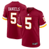 Custom Washington Commanders Jayden Daniels Game Jersey Burgundy