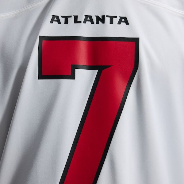 Custom Bijan Robinson Atlanta Falcons Game Jersey White