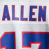 Custom Josh Allen Buffalo Bills Alternate Game Jersey White