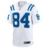Custom Tyler Warren Indianapolis Colts Game Jersey White