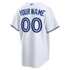 Custom Toronto Blue Jays Home Replica Custom Jersey White