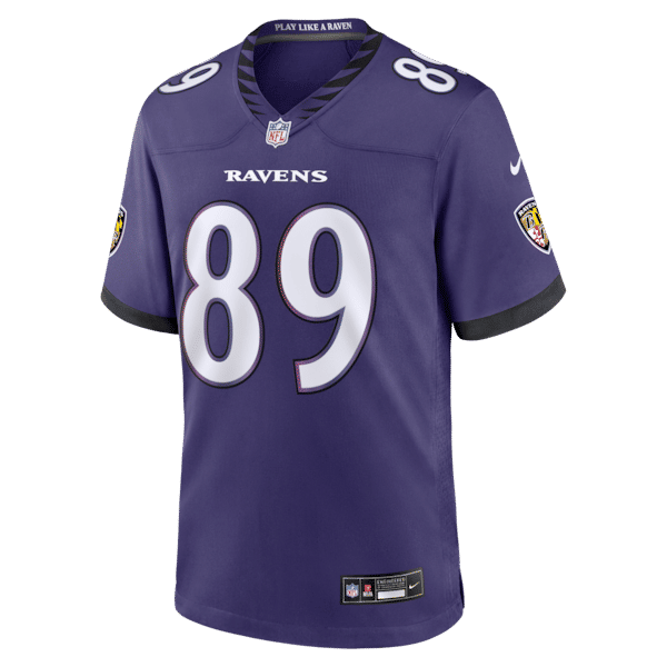 Custom Mark Andrews Baltimore Ravens Game Jersey Purple