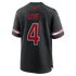 Custom Jeremiyah Love Arizona Cardinals Alternate Game Player Jersey Black