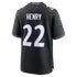 Custom Derrick Henry Baltimore Ravens Alternate Game Jersey Black