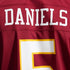 Custom Washington Commanders Jayden Daniels Game Jersey Burgundy