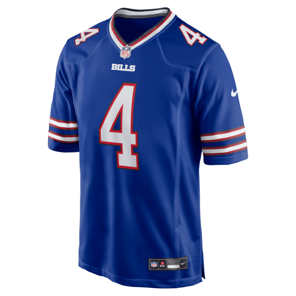 Custom James Cook III Buffalo Bills Game Jersey Royal