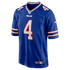 Custom James Cook III Buffalo Bills Game Jersey Royal