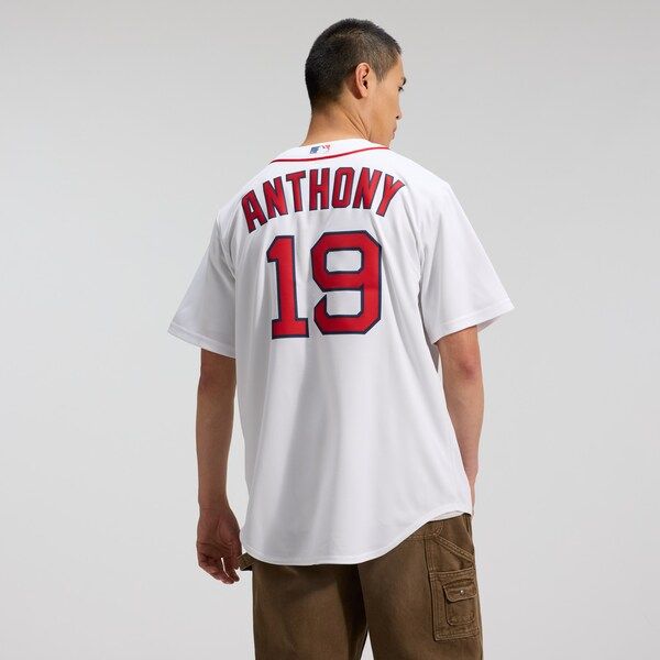 Custom Roman Anthony Boston Red Sox Home Replica Jersey White