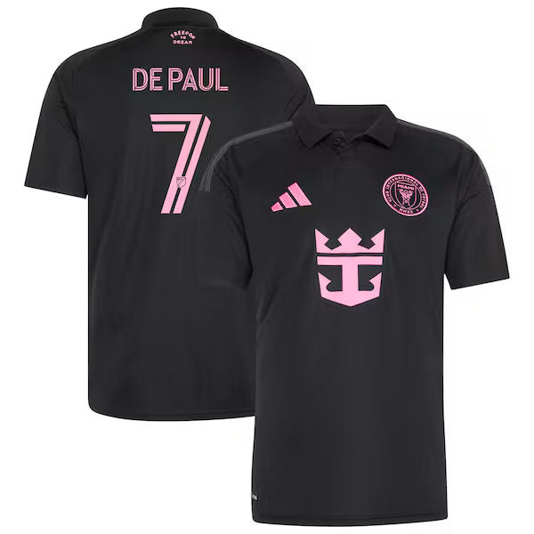 Customized Rodrigo De Paul Inter Miami CF 2026 Presagio Replica Jersey Black