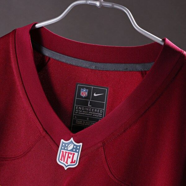 Custom Washington Commanders Custom Game Jersey Burgundy
