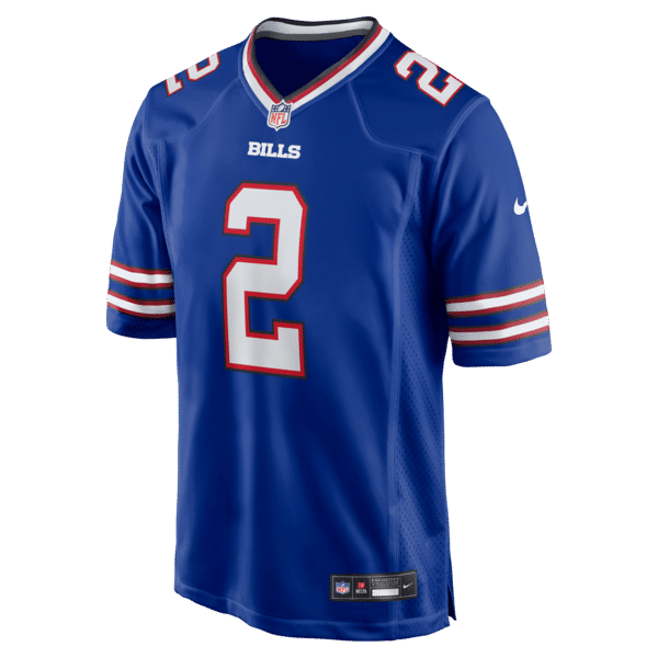 Custom D.J. Moore Buffalo Bills Game Jersey Royal