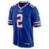 Custom D.J. Moore Buffalo Bills Game Jersey Royal