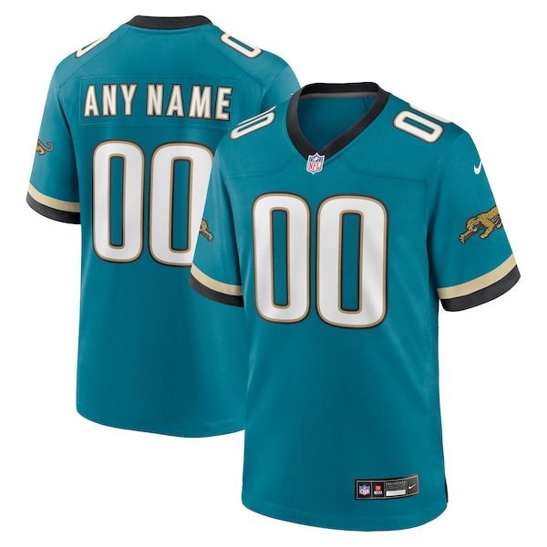 Custom Jacksonville Jaguars Prowler Throwback Custom Game Jersey Teal