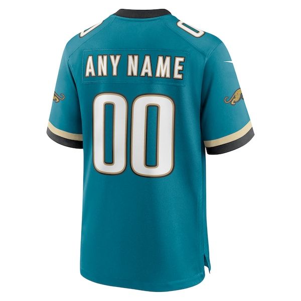 Custom Jacksonville Jaguars Prowler Throwback Custom Game Jersey Teal