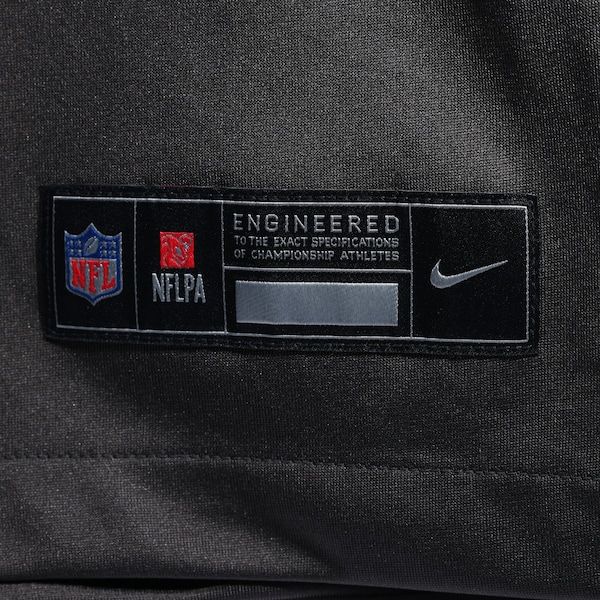 Custom Tampa Bay Buccaneers Custom Game Jersey Pewter