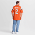 Custom Patrick Surtain II Denver Broncos Team Game Jersey Orange