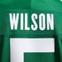 Custom Garrett Wilson New York Jets Vapor F.U.S.E. Stitched Limited Jersey Green