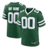 Custom New York Jets Custom Game Jersey Legacy Green