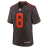 Custom Jared Verse Cleveland Browns Alternate Alpha Dawg Game Jersey Brown