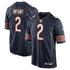 Custom Coby Bryant Chicago Bears Team Game Jersey Navy