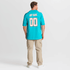 Custom Miami Dolphins Custom Game Jersey Aqua