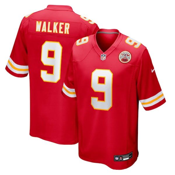 Custom Kenneth Walker III Kansas City Chiefs Game Jersey Red