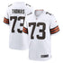 Custom Joe Thomas Cleveland Browns Retired Player Game Jersey White