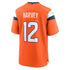 Custom RJ Harvey Denver Broncos Game Jersey Orange