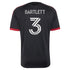 Customized Lucas Bartlett D.C. United 2026 Black-and-Red Kit Replica Jersey Black