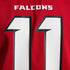 Custom Jalon Walker Atlanta Falcons Game Jersey Red