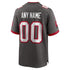 Custom Tampa Bay Buccaneers Custom Game Jersey Pewter