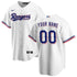 Custom Texas Rangers Home Replica Custom Jersey White