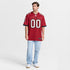Custom Tampa Bay Buccaneers Custom Game Jersey Red
