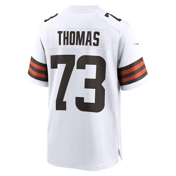 Custom Joe Thomas Cleveland Browns Retired Player Game Jersey White