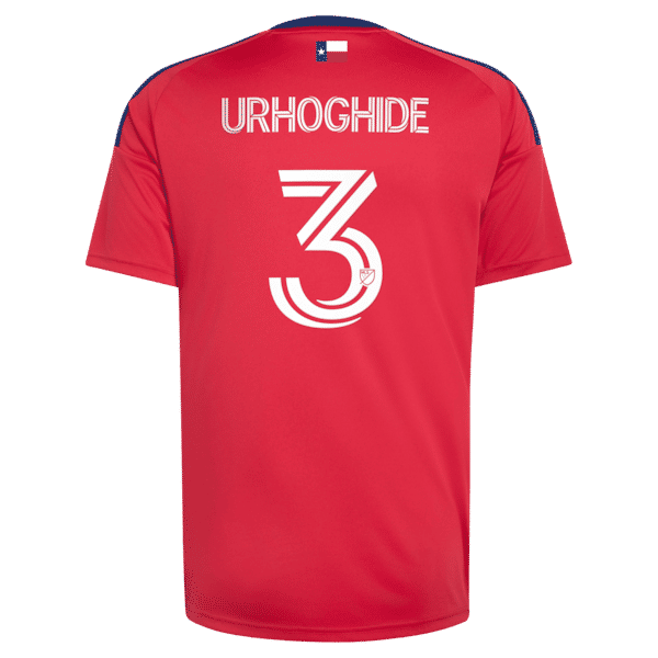 Customized Osaze Urhoghide FC Dallas 2026 DNA Kit Replica Jersey Red