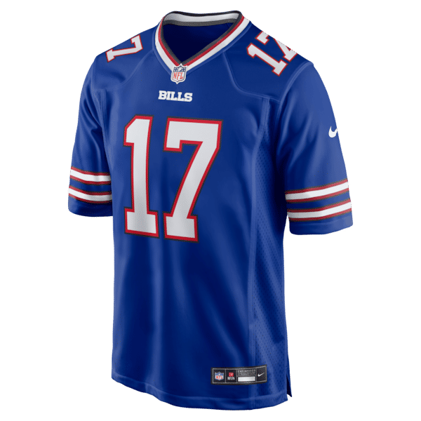 Custom Josh Allen Buffalo Bills Game Jersey Royal