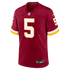 Custom Washington Commanders Jayden Daniels Game Jersey Burgundy