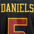 Custom Washington Commanders Jayden Daniels Alternate Game Jersey Black