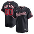 Custom Washington Nationals Alternate Limited Custom Jersey Navy