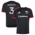 Customized Lucas Bartlett D.C. United 2026 Black-and-Red Kit Replica Jersey Black