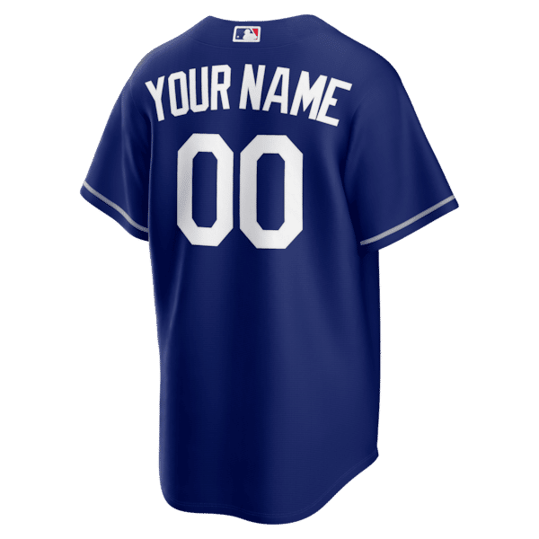Custom Los Angeles Dodgers Alternate Replica Custom Jersey Royal
