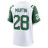 Custom Curtis Martin New York Jets Retired Player Alternate Game Jersey White